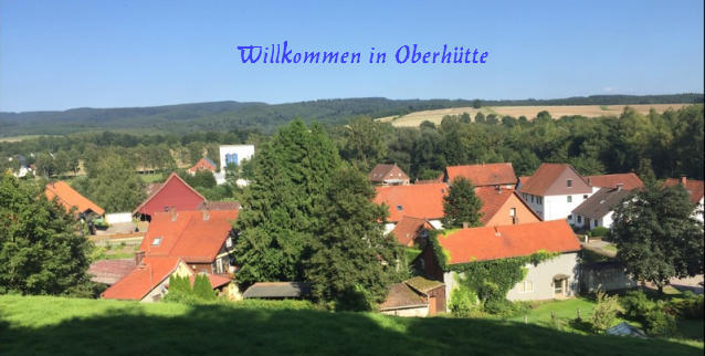Willkommen in Oberhütte